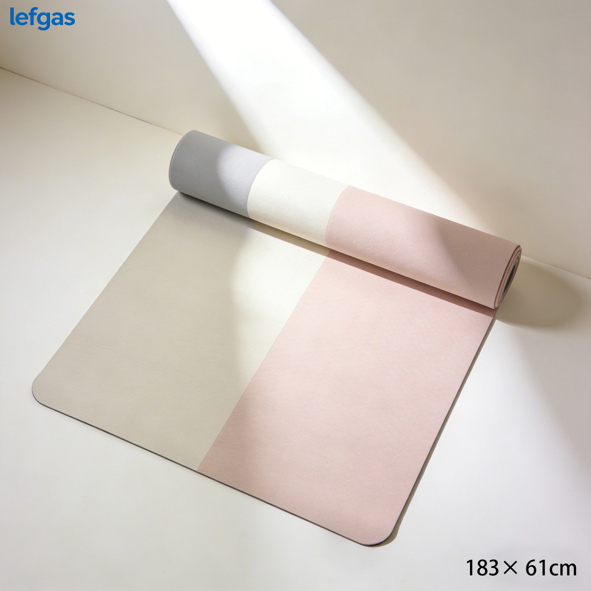 厚手クッションヨガマットの側面