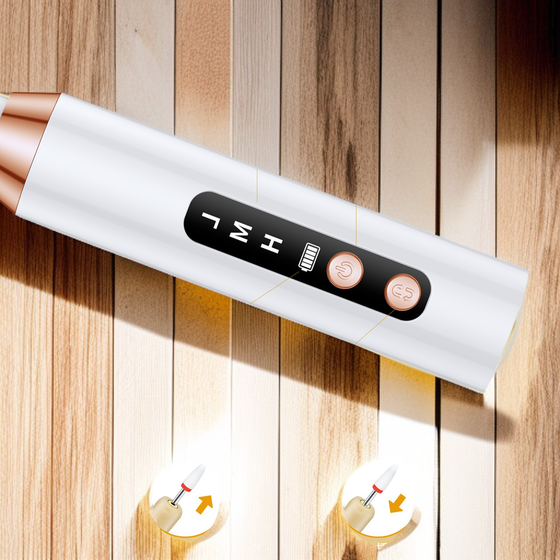 Lima eléctrica profesional para salón de uñas