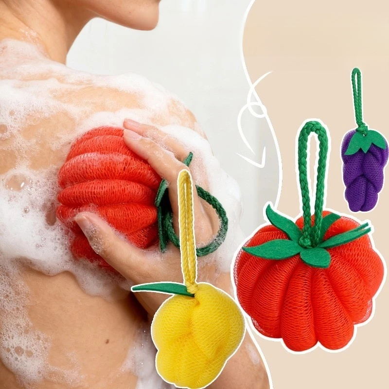 ลูกบอลสำหรับอาบน้ำทรงผัก