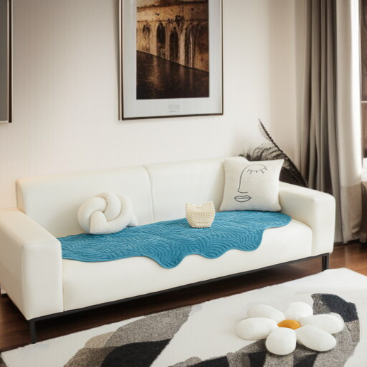 オールシーズン対応ソファクッション、滑り止め、凹凸、特殊形状クッション、レザーソファ、ストレートソファカバー