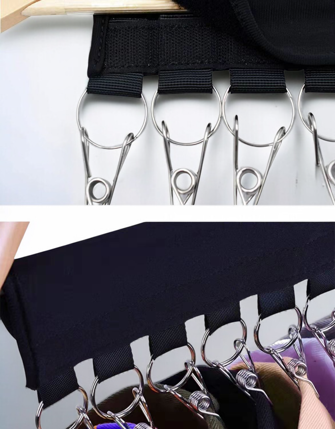 Samoprzylepny uchwyt w kuchni na akcesoria