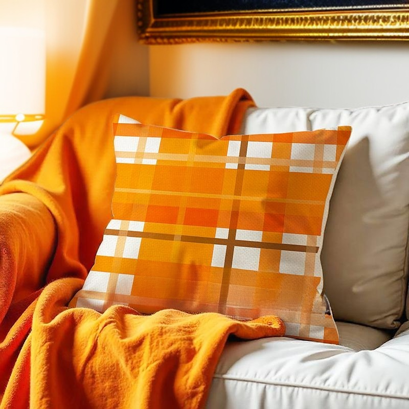 침실 인테리어에 잘 어울리는 만화 호박 베개 커버