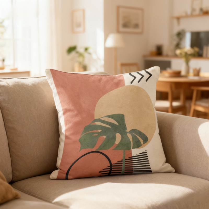 家居裝飾墊客廳沙發靠墊室內地墊