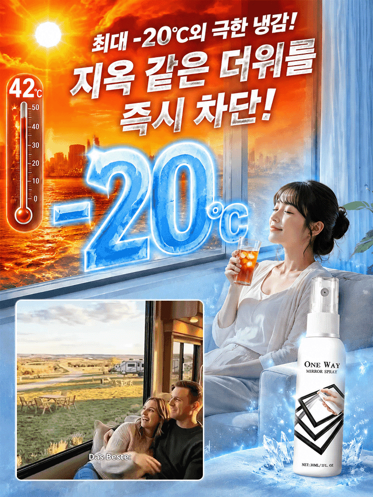 단방향 프라이버시 보호 미러 스프레이