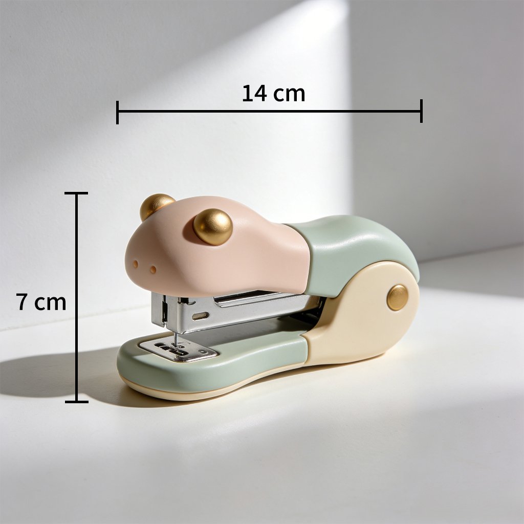 Lightweight student stapler set for easy carrying