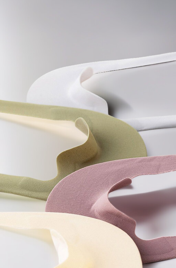 柔らかい履き心地のスポンジパッド入りソックス