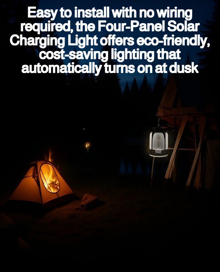 Energy-saving solar light for outdoor pathways