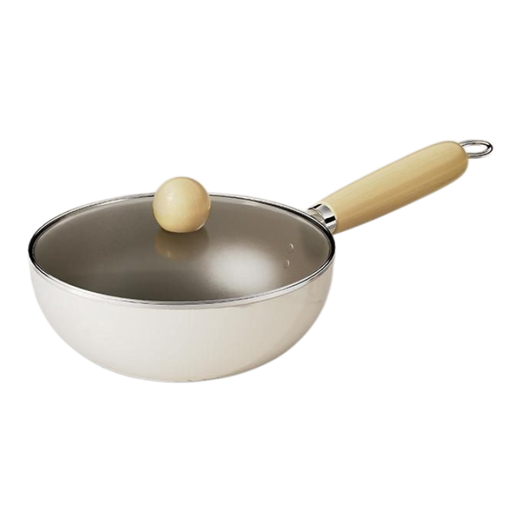 White Ceramic Nonstick Frying Pan