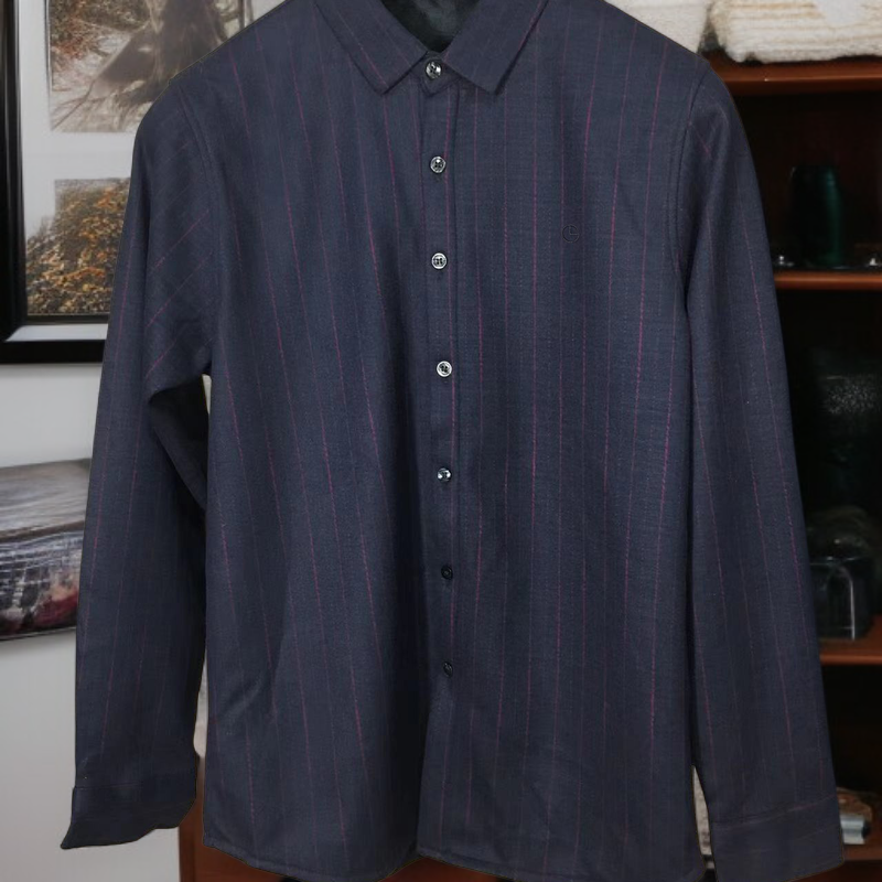  남성 더블 플리스 셔츠