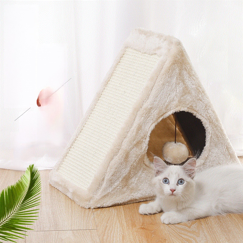 折りたたみ式猫用ヴィラテントハウス