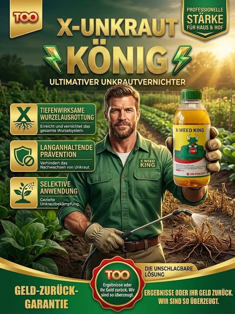【BVL & TÜV Getestet】Hohenheim Premium Bio-Unkrautvernichter✨3 Jahre dauerhaft unkrautfrei