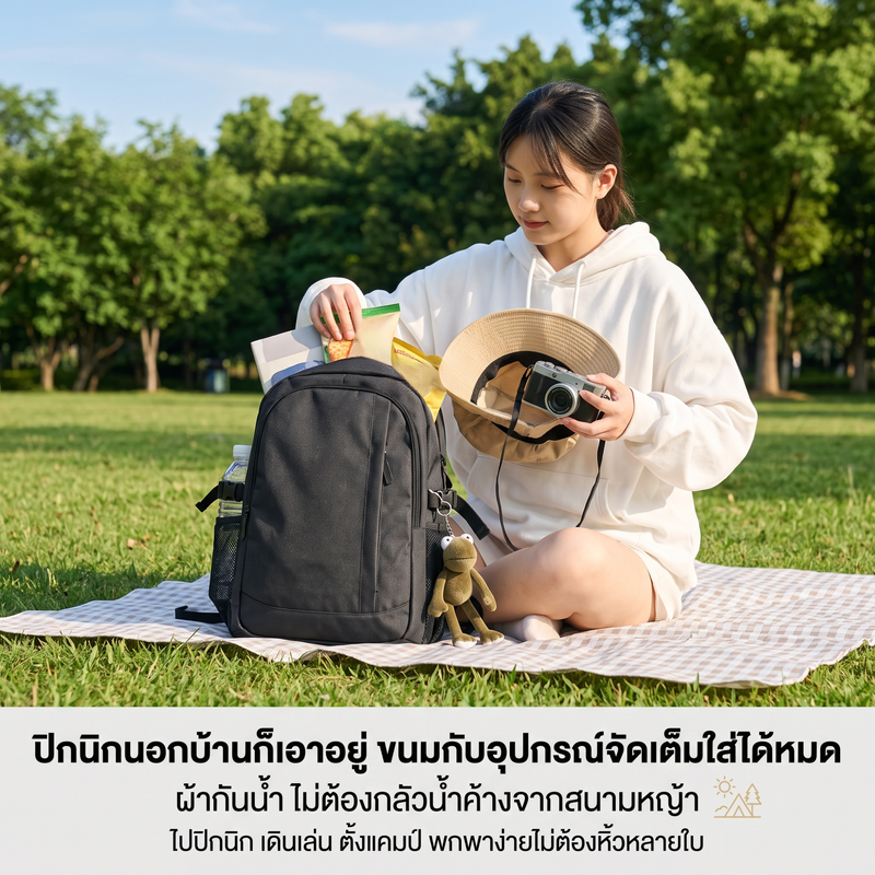 กระเป๋าเป้ผู้หญิงสไตล์เกาหลีสำหรับนักเรียนมัธยมต้นและมัธยมปลาย