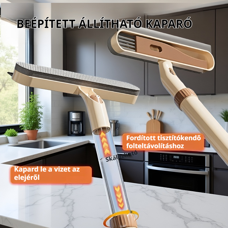 Öt az egyben multifunkciós üvegtisztító