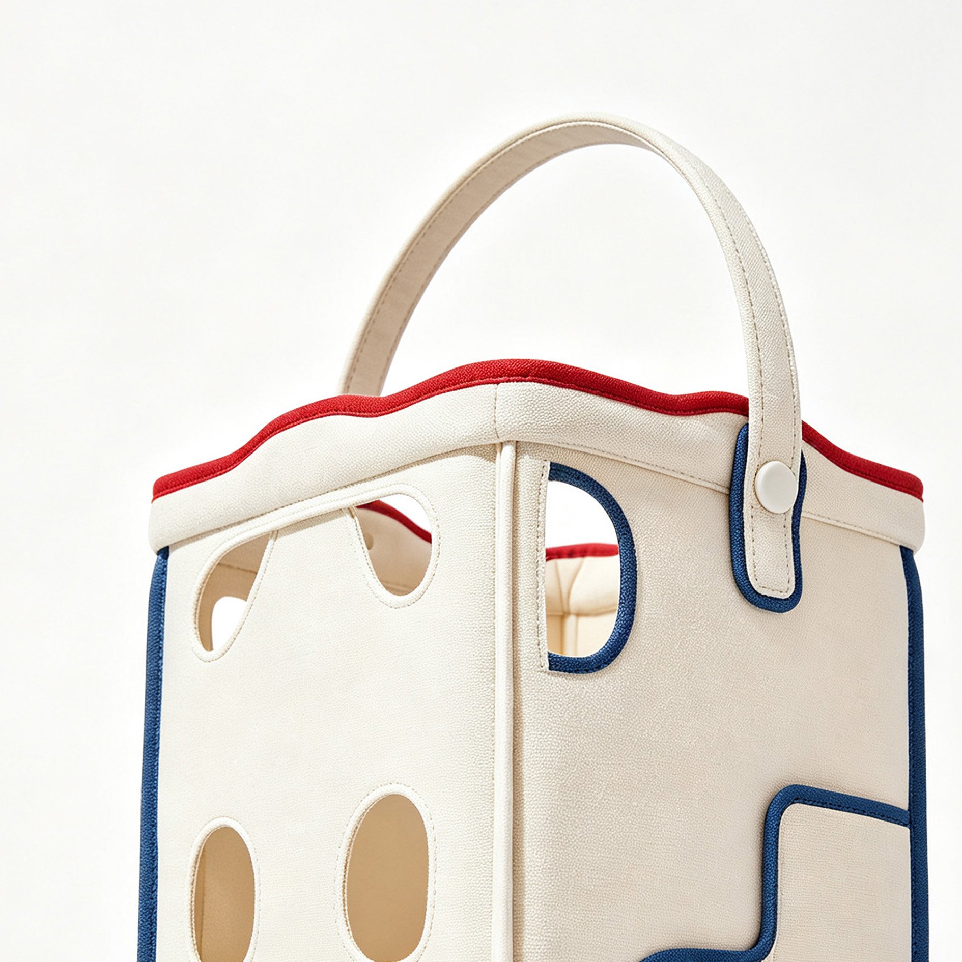 Foldable storage basket