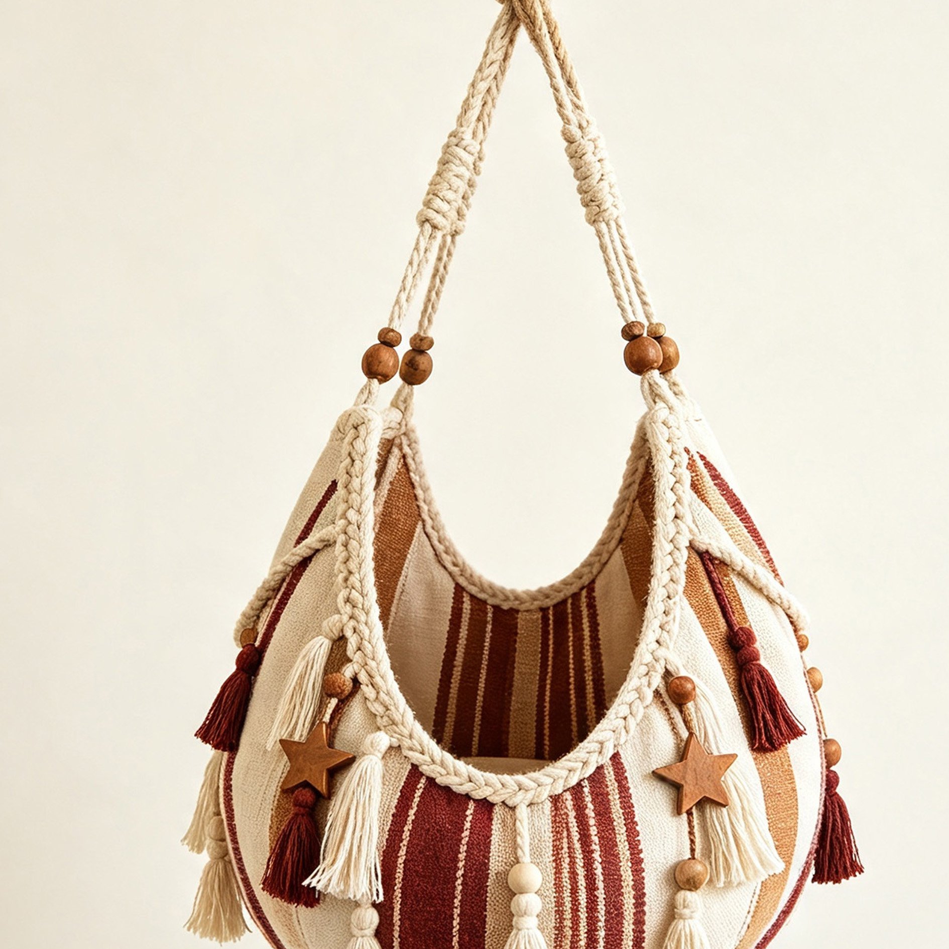 Bohemian Star Tassel Pouch