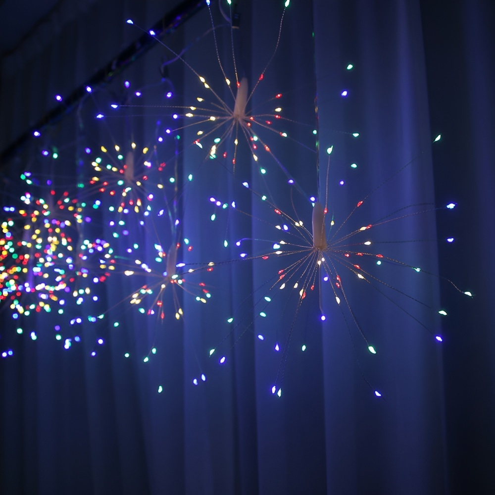 キャンプキャノピークリスマス雰囲気ライト