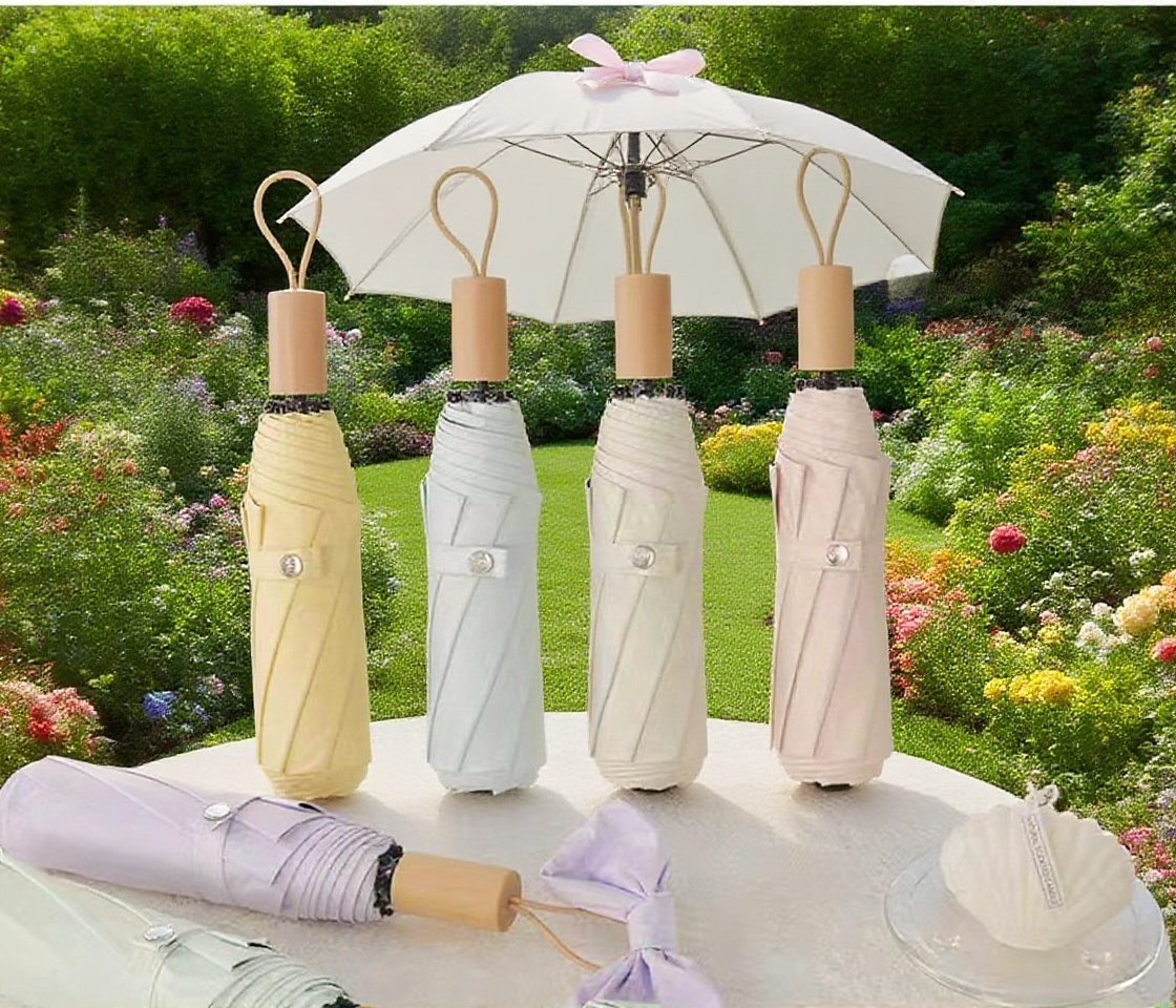 심플하고 스타일리시한 우산 디자인