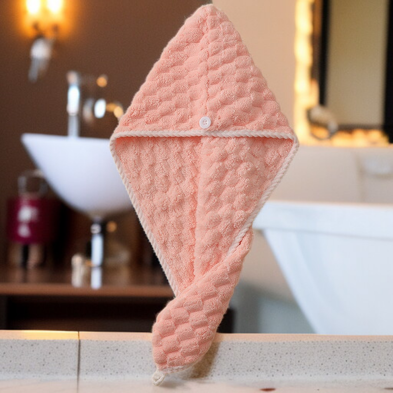 منشفة شعر فائقة الامتصاص