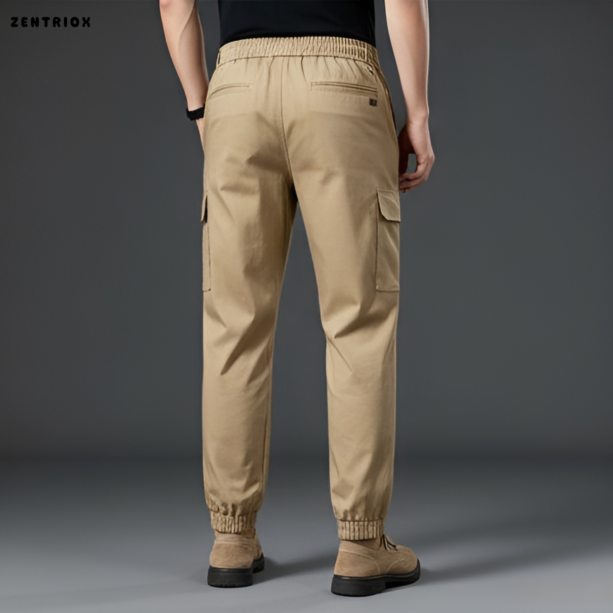 캐주얼 팬츠 미니멀리스트 멀티포켓 믹스앤매치 워크웨어 스타일 A라인 청바지