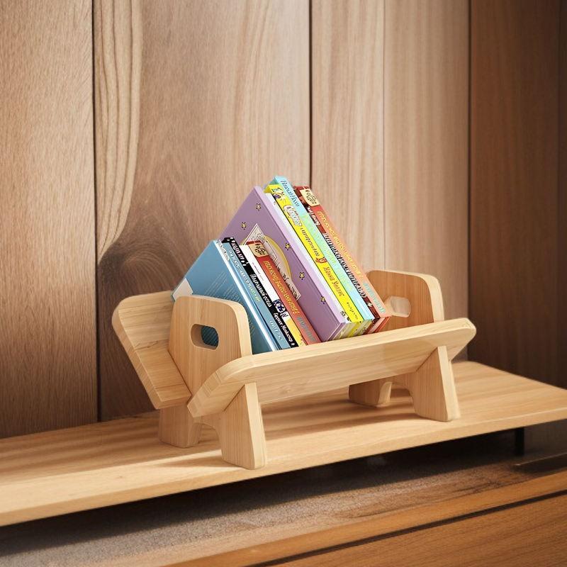 Kinderregal aus Massivholz, einfache Montage ohne Bohren