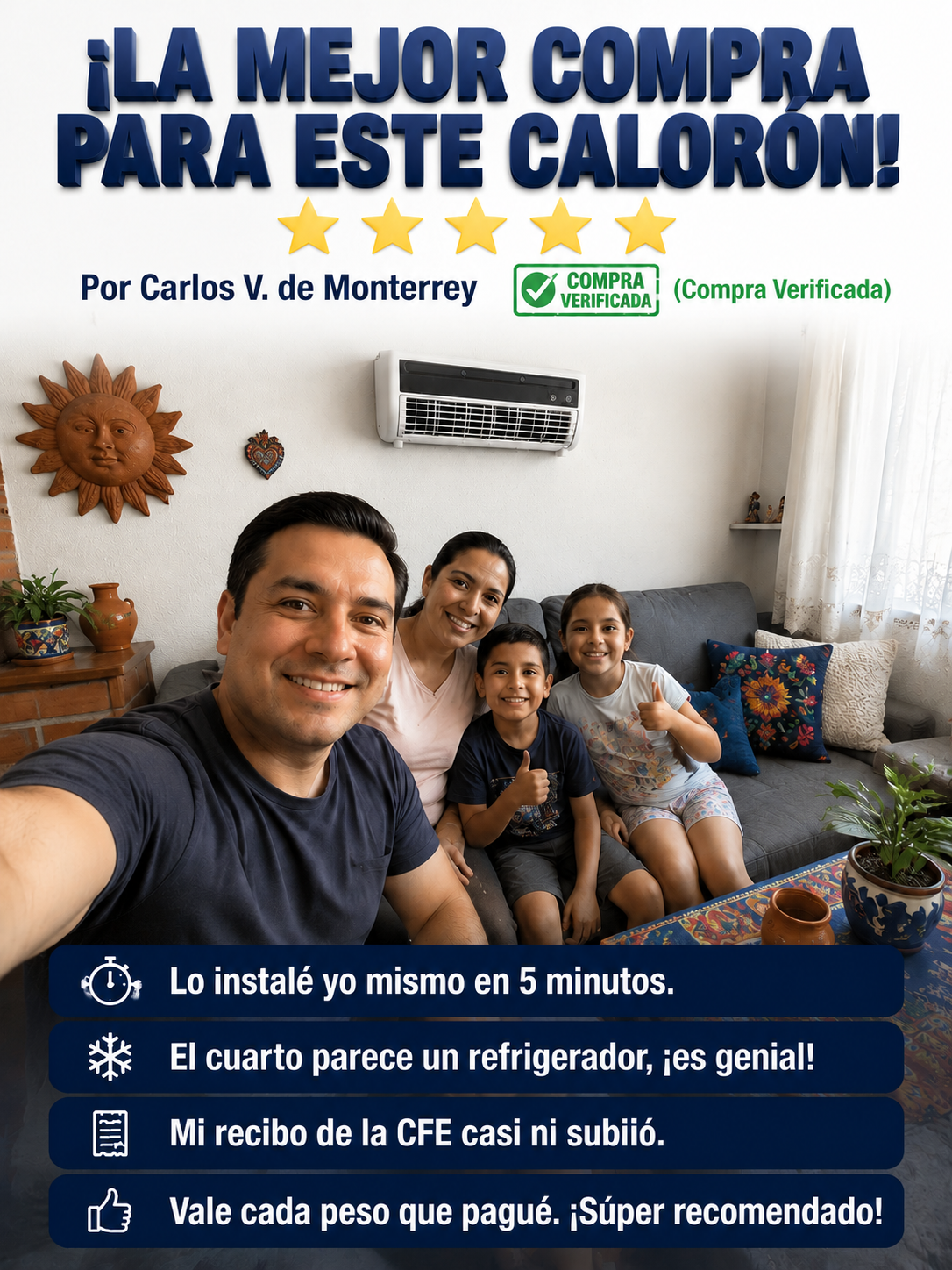 【 Zero Instalación 】Climatizador Portátil Beople: ¡Frío instantáneo sin romper muros!