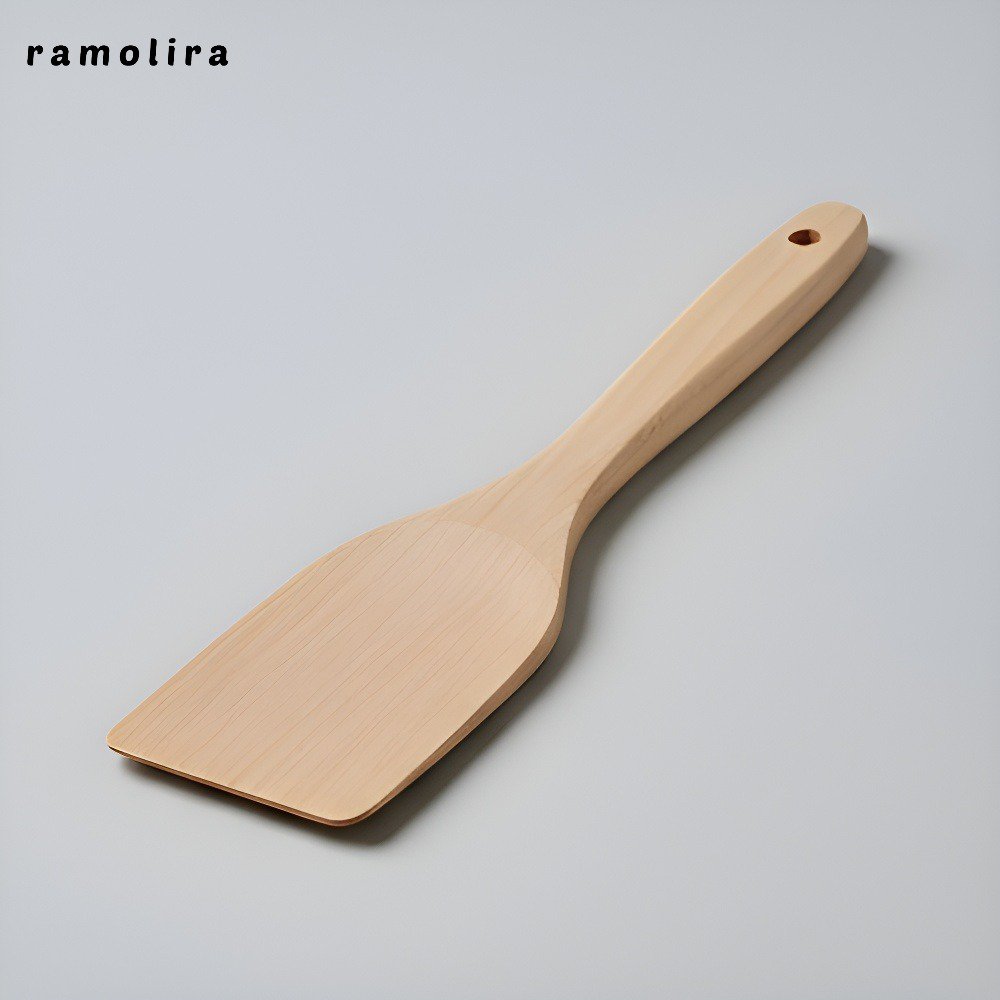 항균 샌달우드 주걱 나무 주걱 노스틱 팬 (5개입)