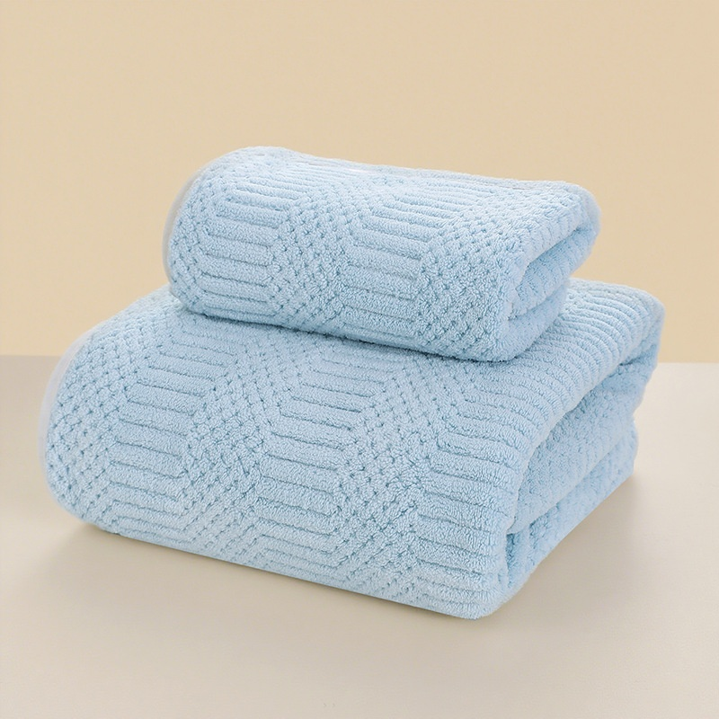 Coral Fleece Thickened Absorbent Adult Face Towel