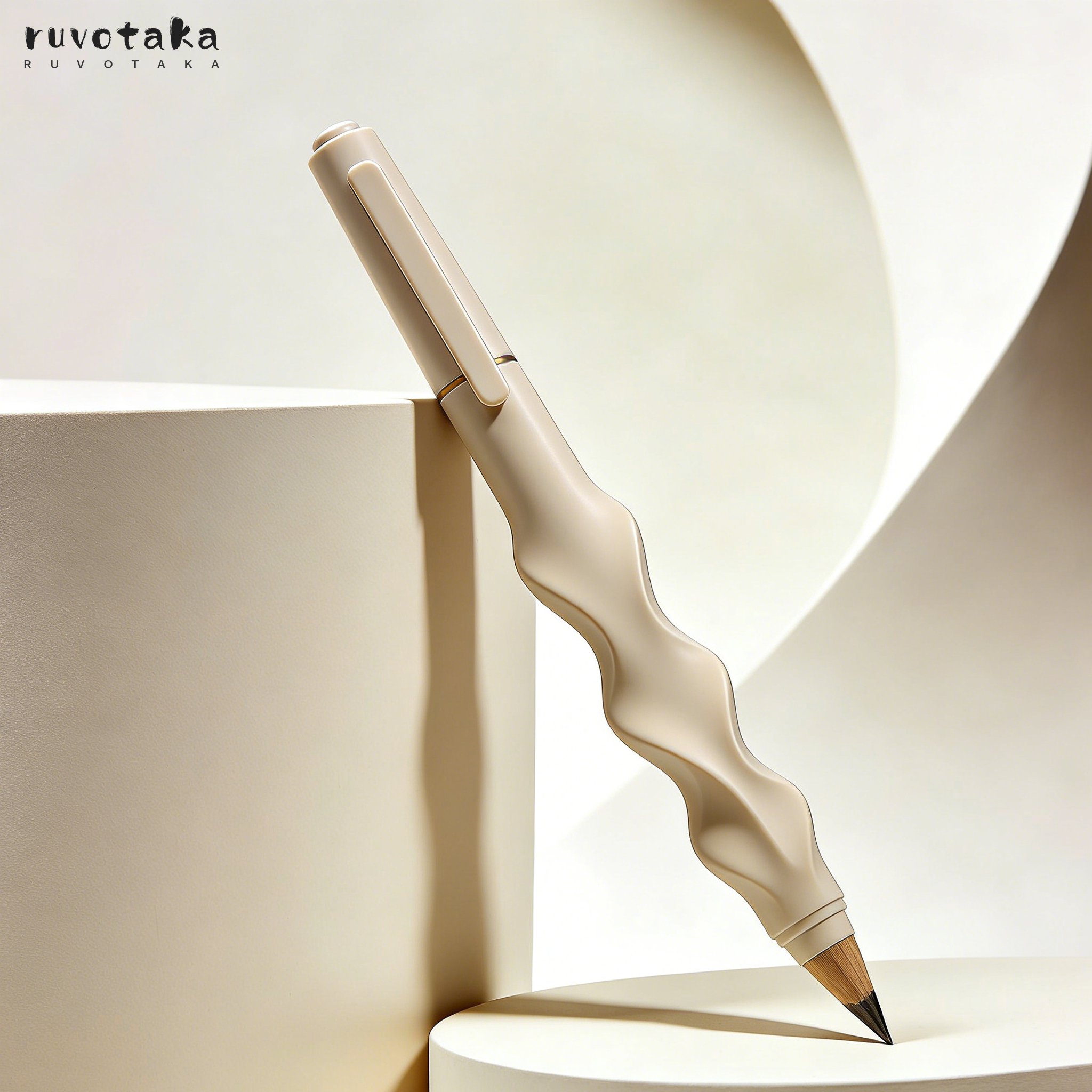 ปากกาเมจิกกันน้ำ（สองชิ้นในชุด）