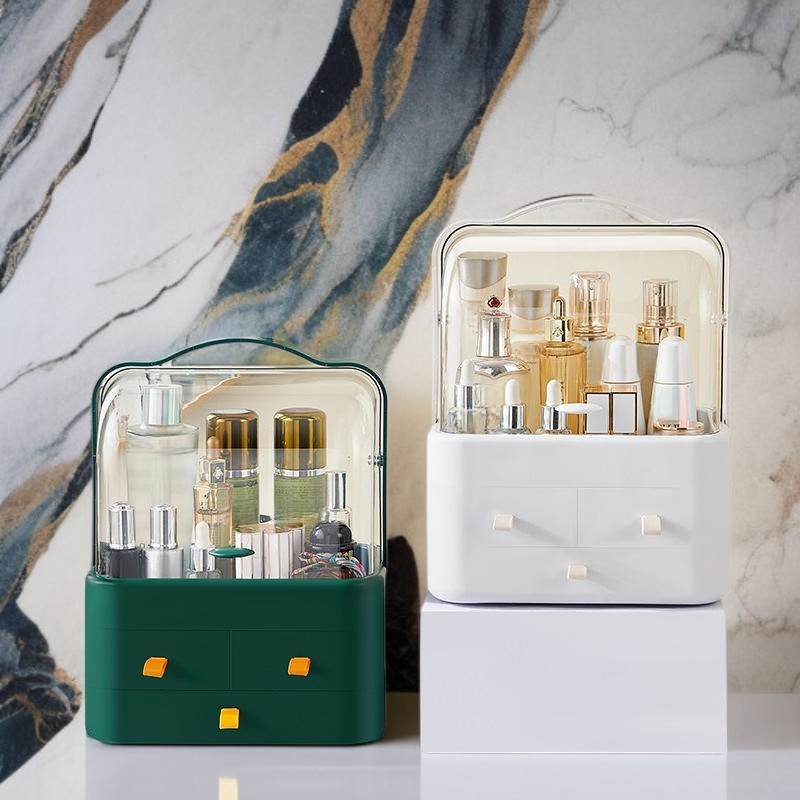 Cosmetic storage box drawer type