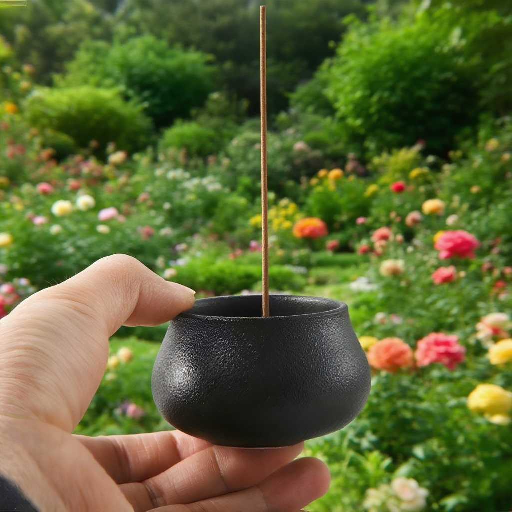 복고 선의 도자기 향로