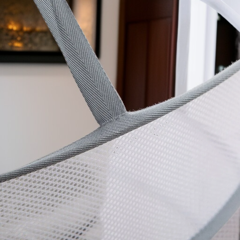 ราวตากผ้าแบบพับได้ ตาข่ายระบายอากาศสำหรับตากผ้า