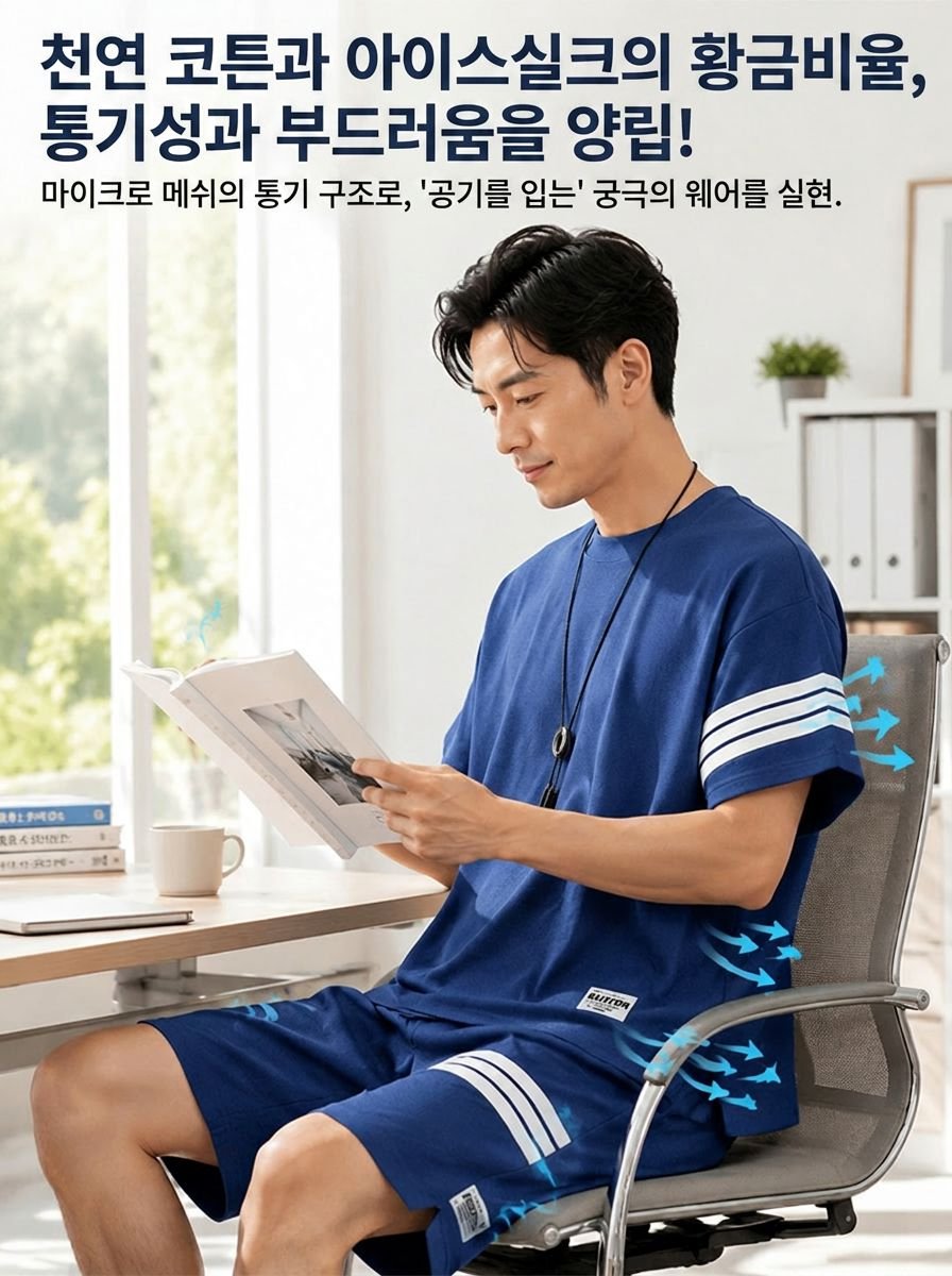 편안한 캐주얼 투피스 세트