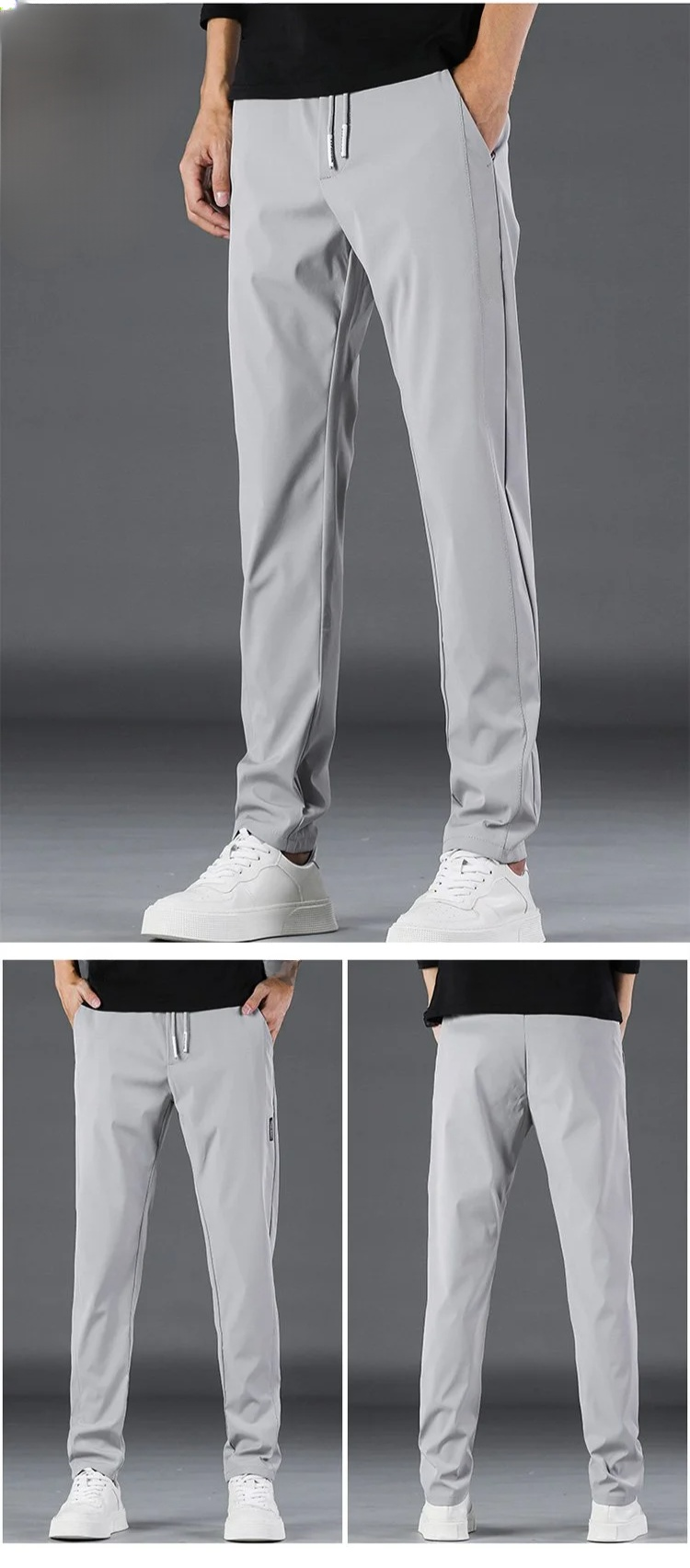 オフィスにも使えるカジュアルスラックス