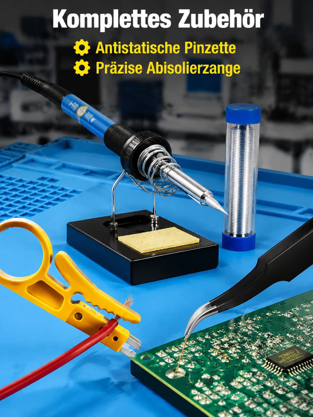 Lötkolben-Set ideal für Bastelarbeiten zu Hause