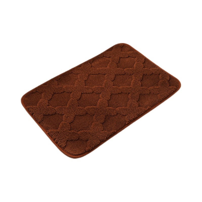 Imitation Cashmere Non-Slip Doorway and Bathroom Floor Mat