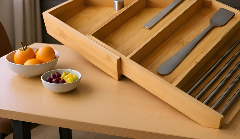 おしゃれなデザインのカトラリー収納ボックス