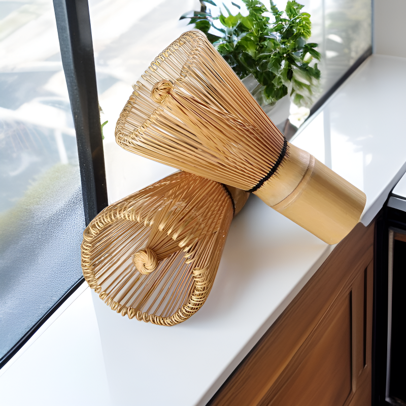 茶道用抹茶ブラシ 百本大型竹ブラシ ブレンド用専用ツール