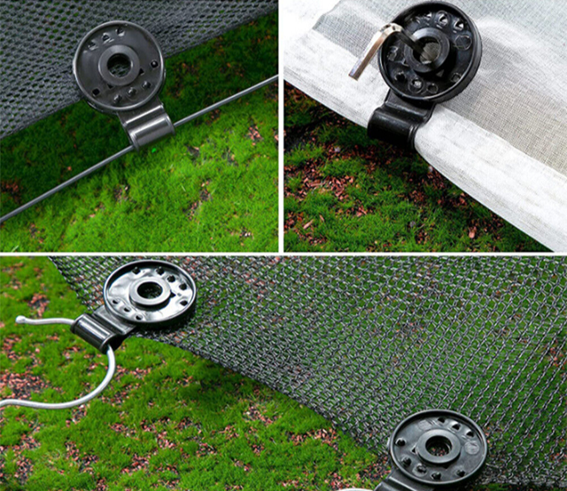 คลิปยึดตาข่ายบังแดดกันแดด