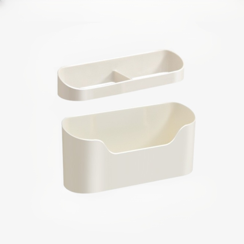 홈우산수납선반 다용도 분리형 자체 접착식 벽걸이 펀치프리 벽걸이 물빠짐 홈우산선반