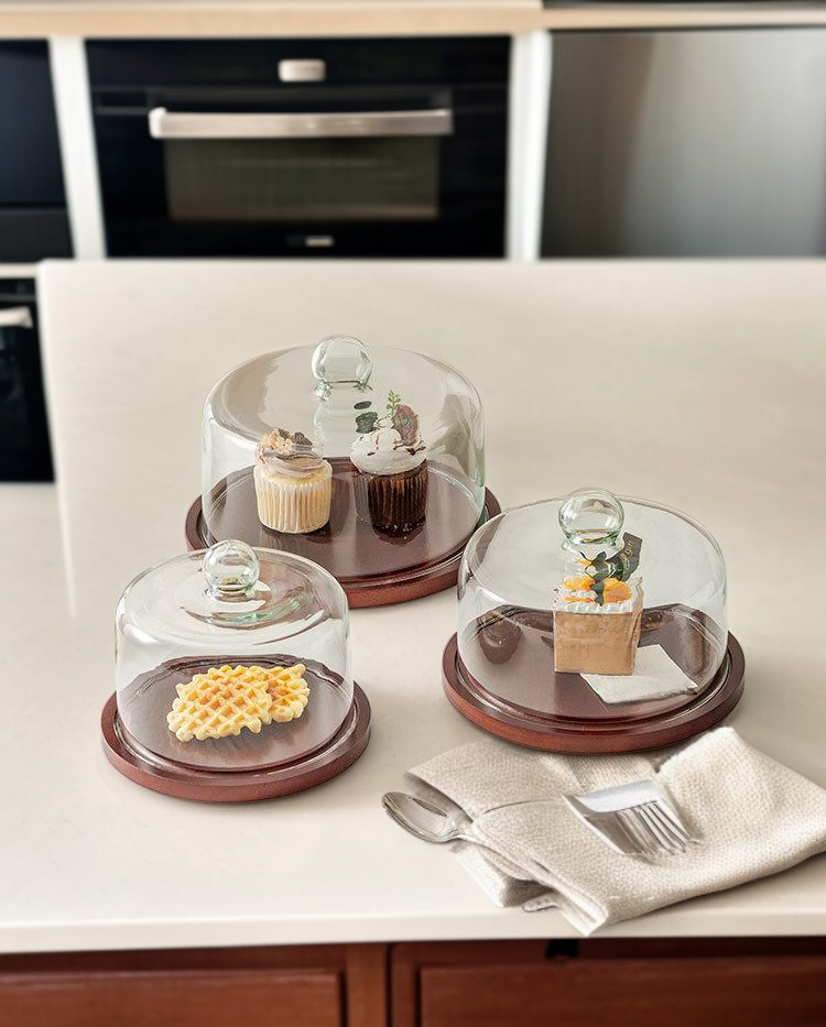 고급스러운 케이크 쇼케이스