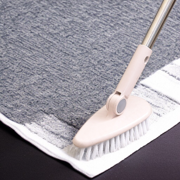 경모 클리너로 바닥 청소하는 모습