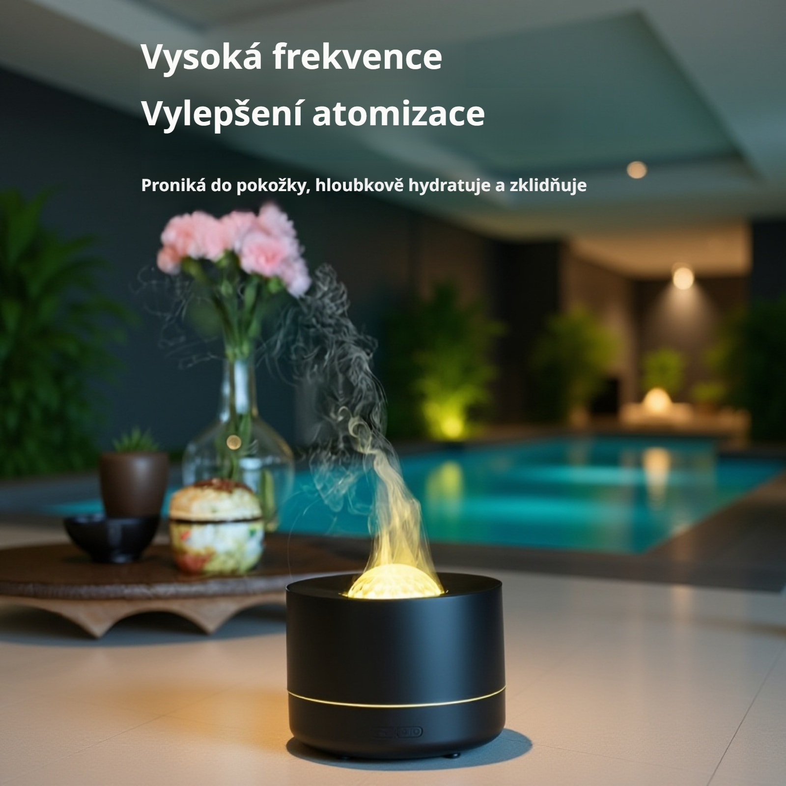 Hvězdná projekční aroma difuzér
