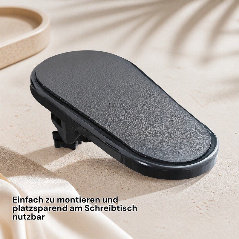 Drehbarer Handgelenkauflage-Armstütze für Computer, Handauflage mit Halterung