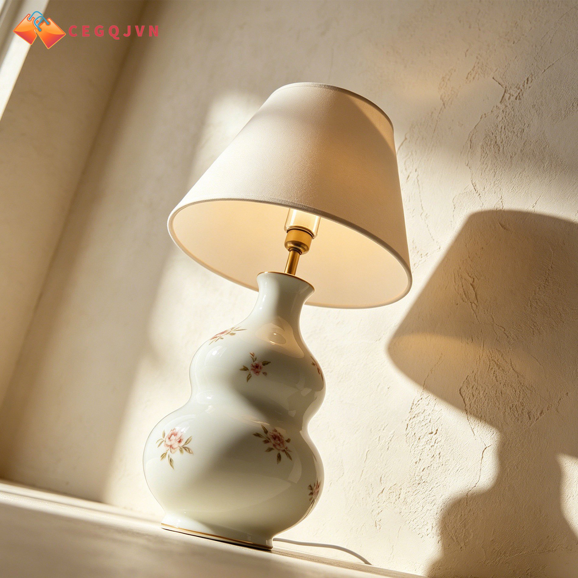 Ceramic table lamps (2 pieces)