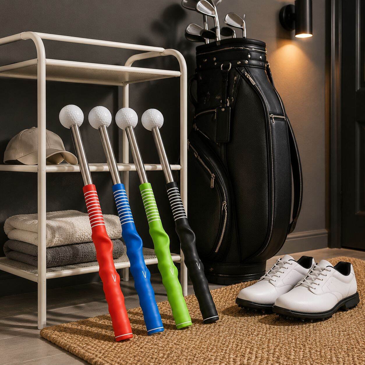 Golf extension swing practice machine
