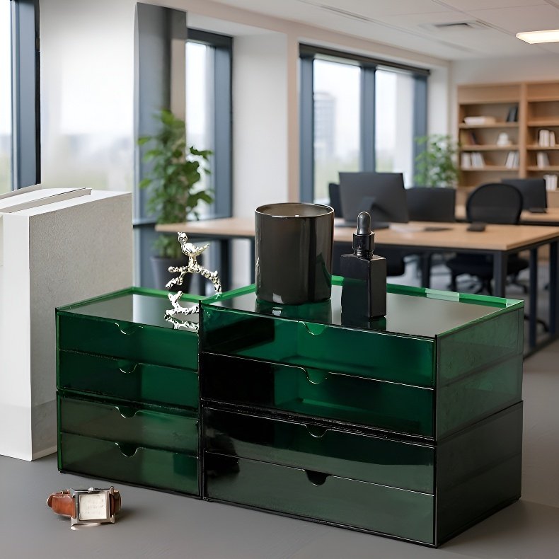 Nordic style desktop shelf