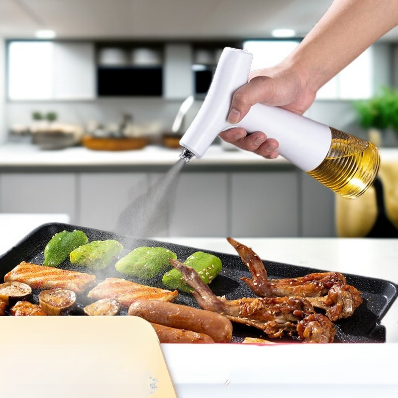 バーベキュー用スプレーボトル 多機能キッチン電動スプレー 家庭用USB充電タイプ