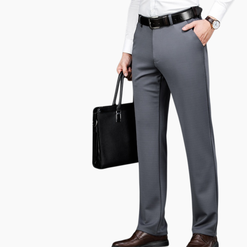 기모 도톰 일자 남바지 추동 와이드 빅사이즈 남성 캐주얼 팬츠 스판 입체 커팅 정장바지