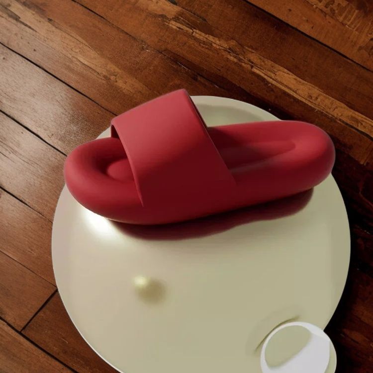 Ultra-soft slippers side profile