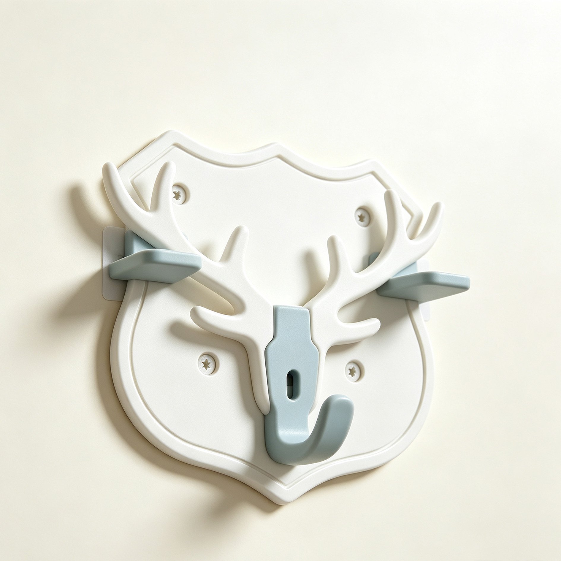 antler shield hook
